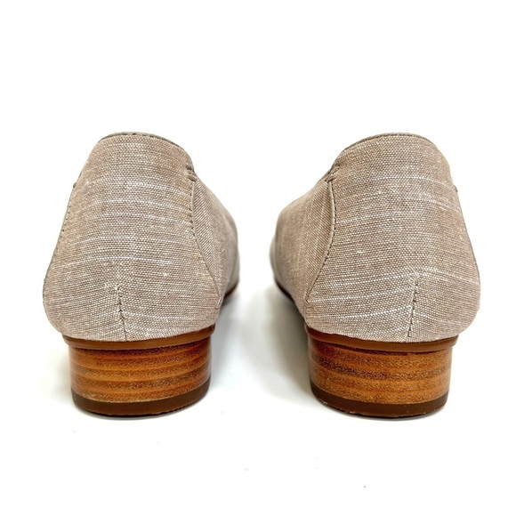 Clarks Keesha Luca Slip On Loafers Business Casual Academia Taupe, Size 9 - Picture 8 of 13